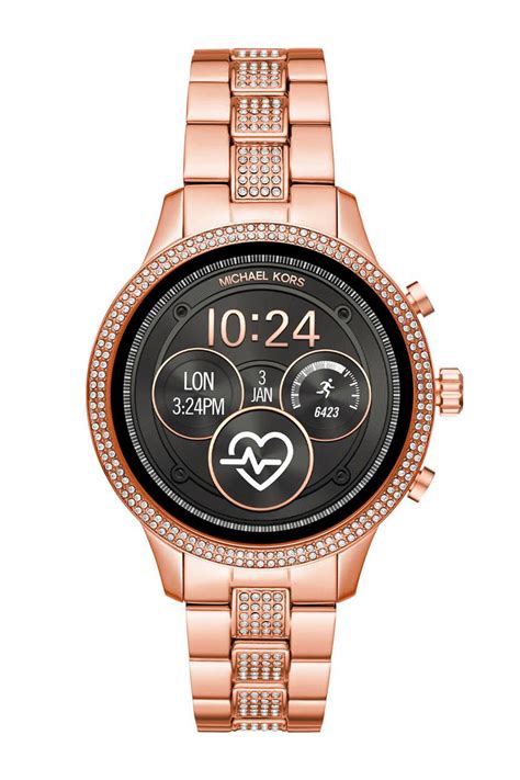 michael kors smartwatch zobel schwarz|michael kors smart watch price.